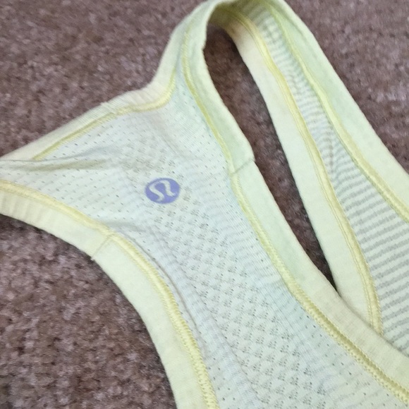 Run swiftly light bright yellow tank- size 8 - Picture 3 of 3
